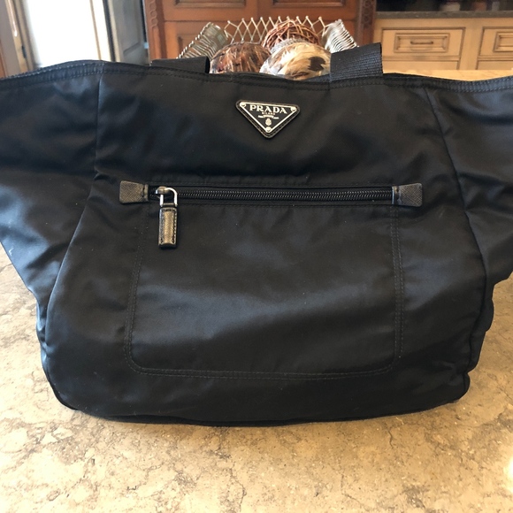 prada tote nylon bag